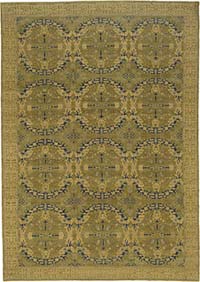 New Hand Knotted Wool Oushak Rug - 9' 9" x 14' 1" (117" x 169")