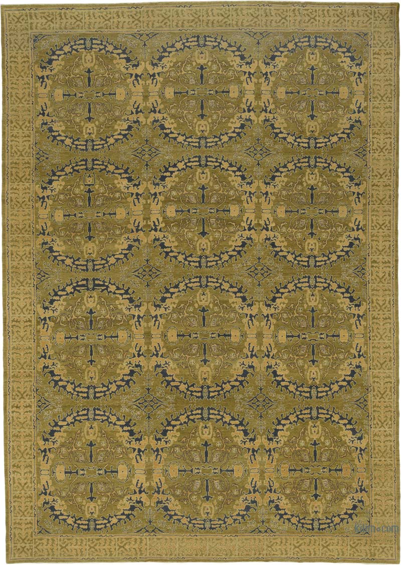 Yeni El Dokuma Uşak Halısı - 297 cm x 429 cm - K0040731