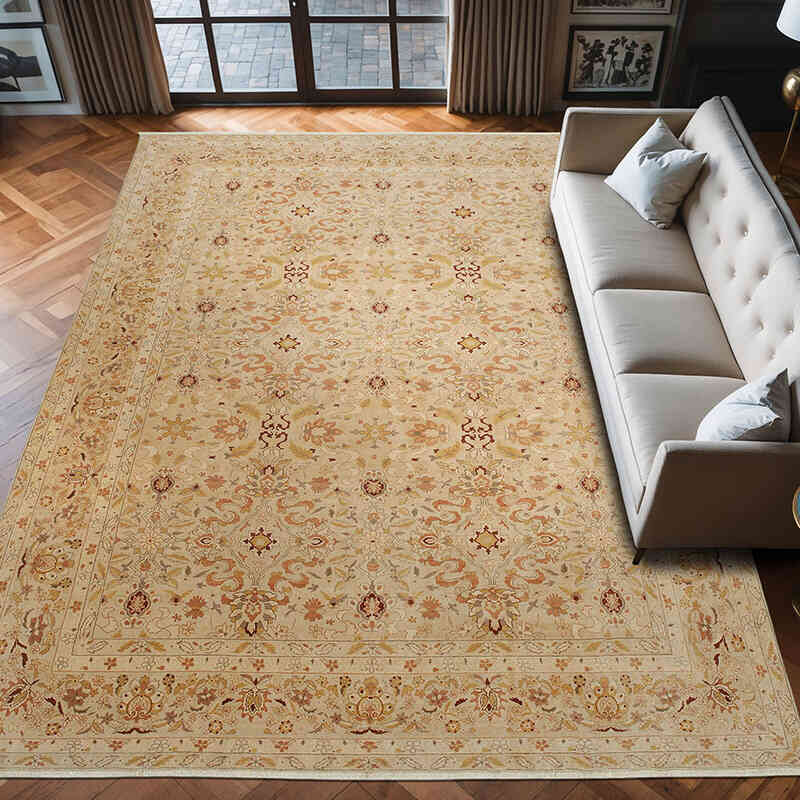 Yeni El Dokuma Uşak Halısı - 302 cm x 420 cm - K0040745