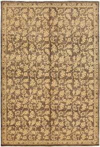 New Hand Knotted Wool Oushak Rug - 6'  x 8' 9" (72" x 105")