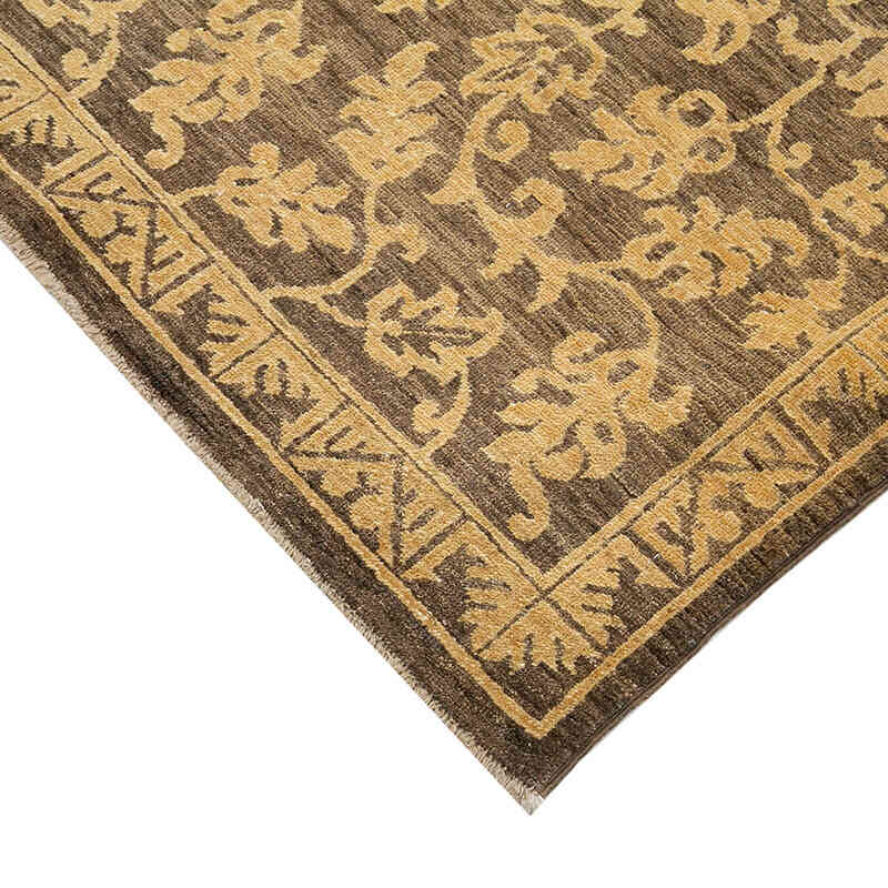 New Hand Knotted Wool Oushak Rug - 6'  x 8' 9" (72" x 105") - K0040785
