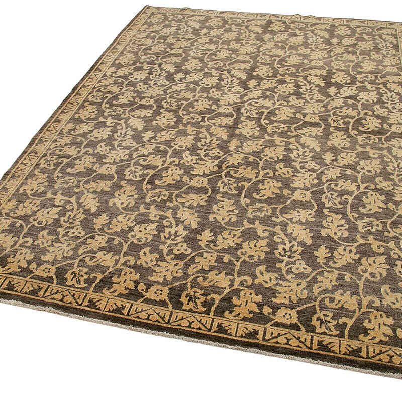Nueva Alfombra Oushak Tejida a Mano - 181 cm x 276 cm - K0040790