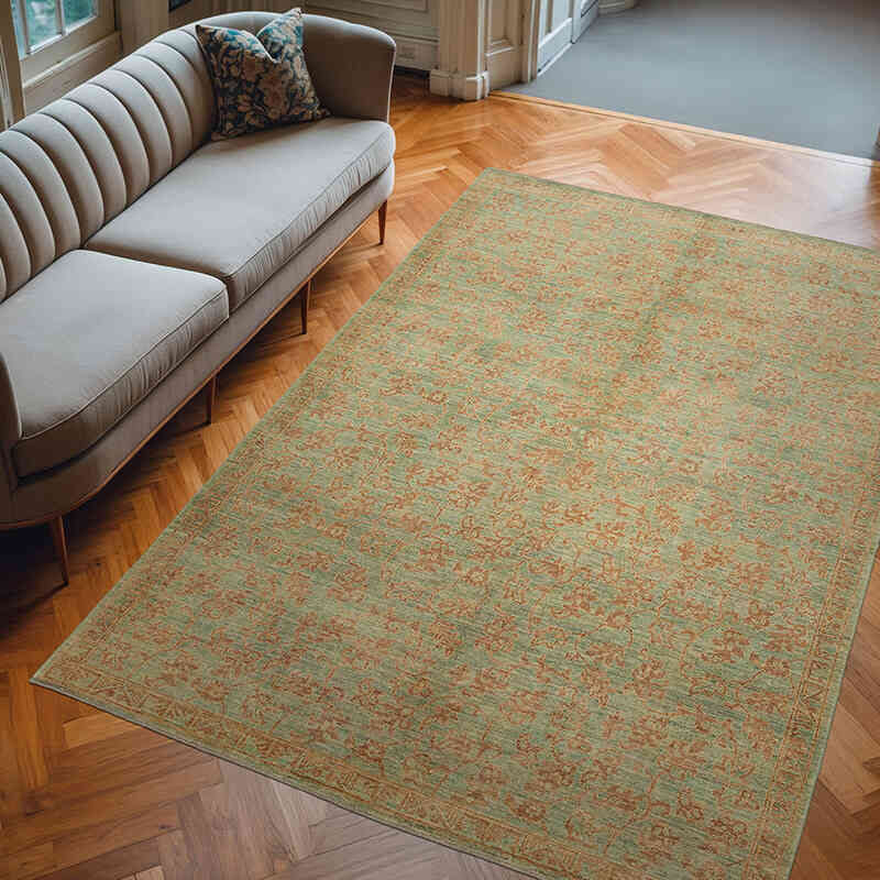 Yeni El Dokuma Uşak Halısı - 187 cm x 270 cm - K0040796