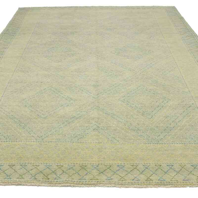 Nueva Alfombra Oushak Tejida a Mano - 188 cm x 270 cm - K0040798