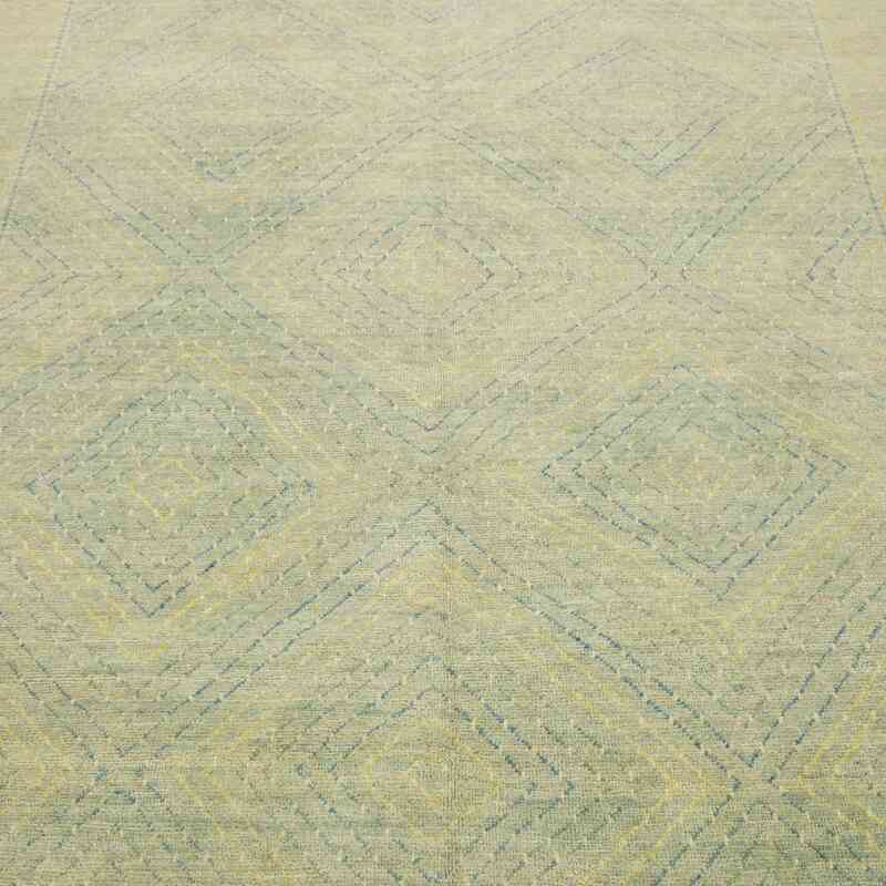 Nueva Alfombra Oushak Tejida a Mano - 188 cm x 270 cm - K0040798