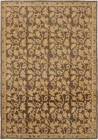 New Hand Knotted Wool Oushak Rug - 6' 1" x 8' 8" (73" x 104")
