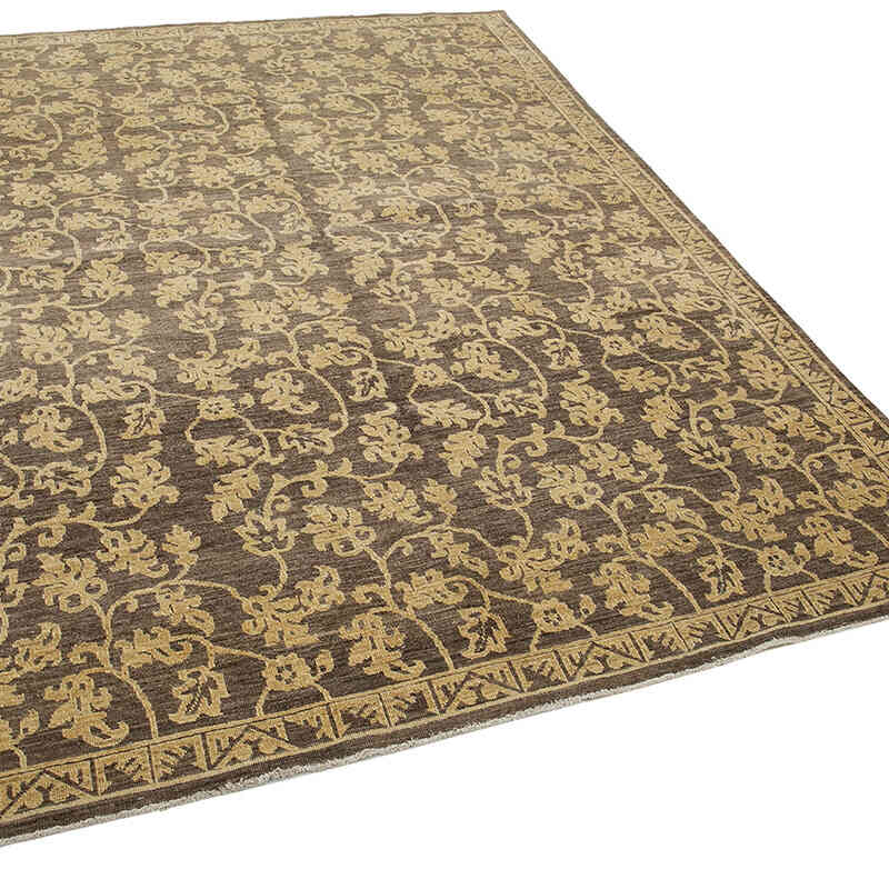 Nueva Alfombra Oushak Tejida a Mano - 186 cm x 265 cm - K0040802