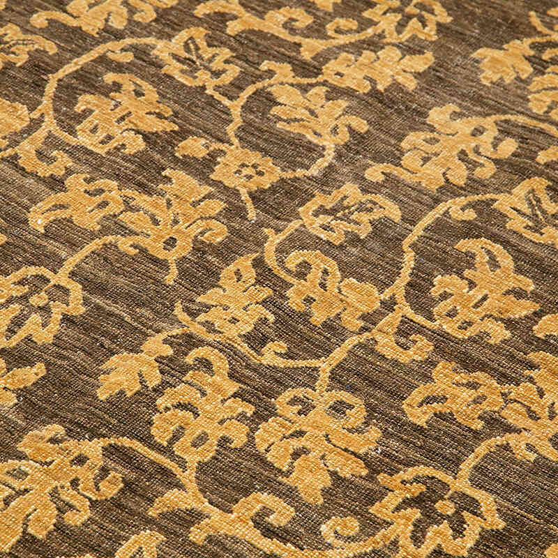 Nueva Alfombra Oushak Tejida a Mano - 186 cm x 265 cm - K0040802