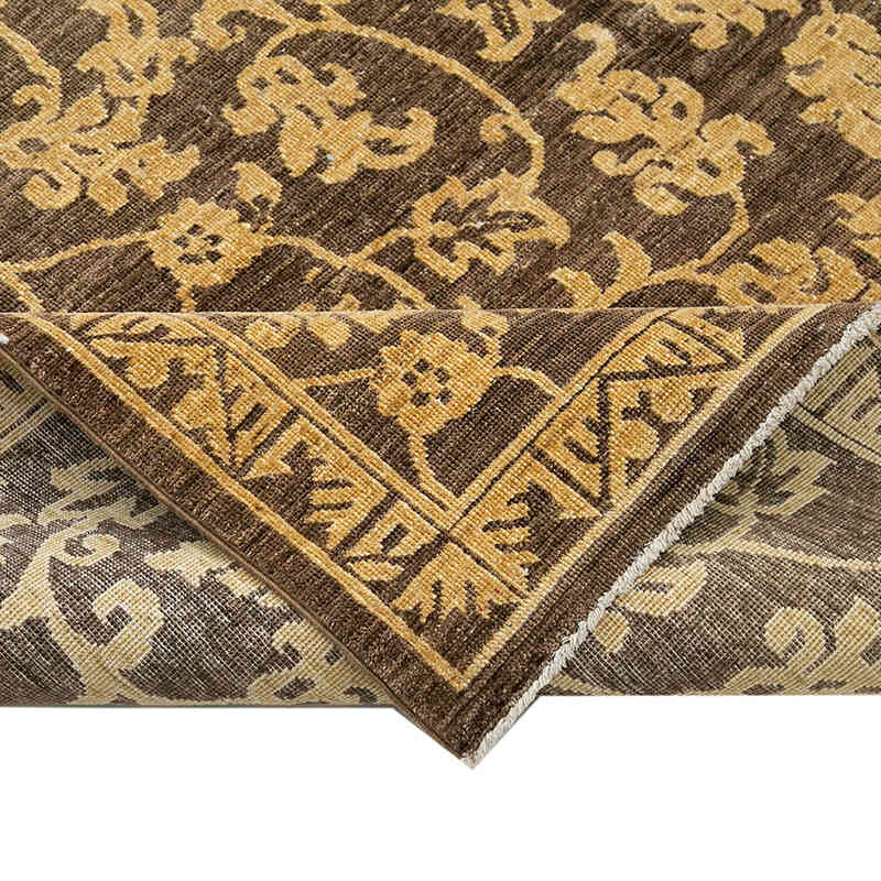 Nueva Alfombra Oushak Tejida a Mano - 186 cm x 265 cm - K0040802
