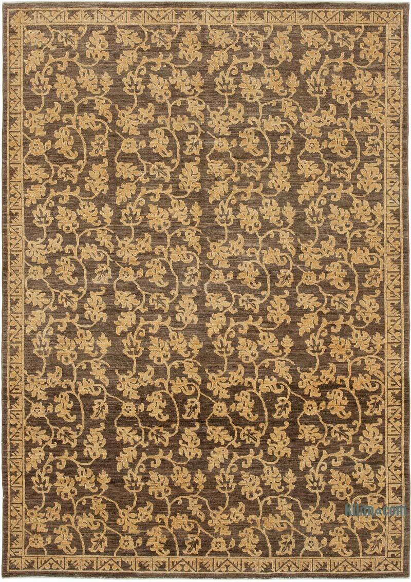 Nueva Alfombra Oushak Tejida a Mano - 186 cm x 265 cm - K0040802