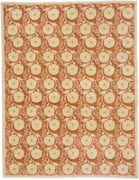 New Hand Knotted Wool Oushak Rug - 6'  x 7' 10" (72" x 94")