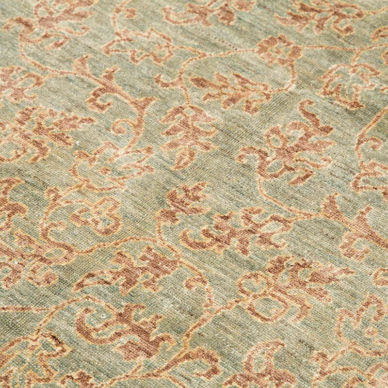 Nueva Alfombra Oushak Tejida a Mano - 182 cm x 265 cm - K0040813