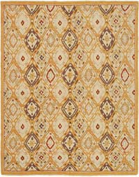 New Hand Knotted Wool Oushak Rug - 7' 10" x 9' 11" (94" x 119")