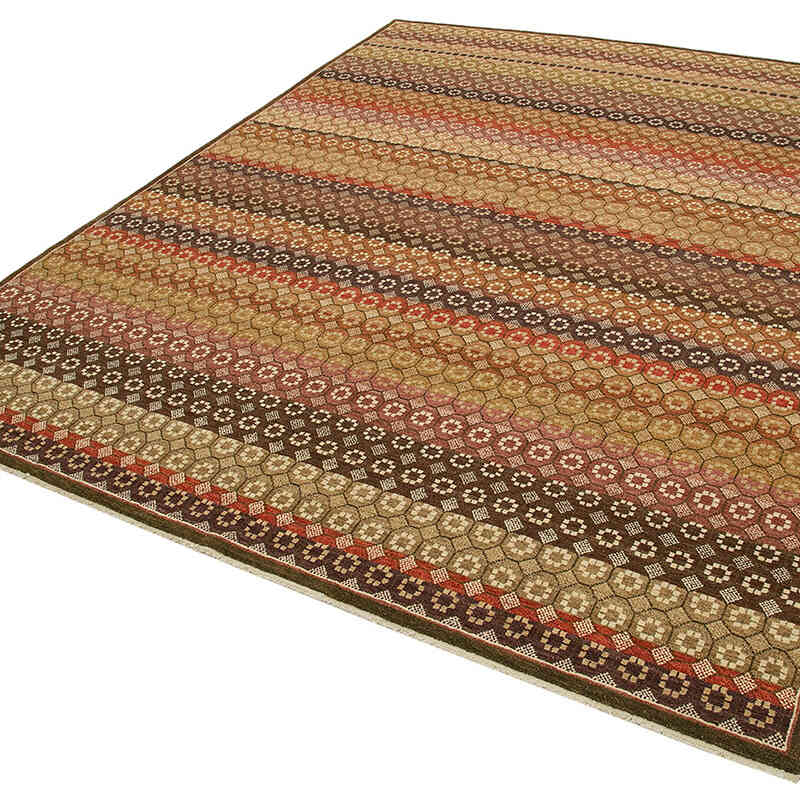 Yeni El Dokuma Uşak Halısı - 244 cm x 302 cm - K0040820