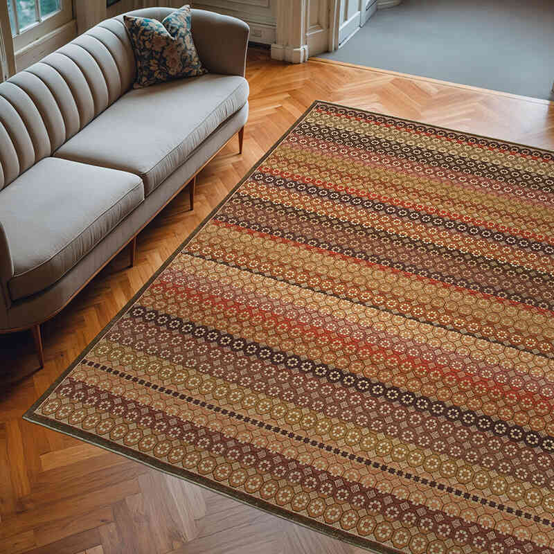 Yeni El Dokuma Uşak Halısı - 244 cm x 302 cm - K0040820