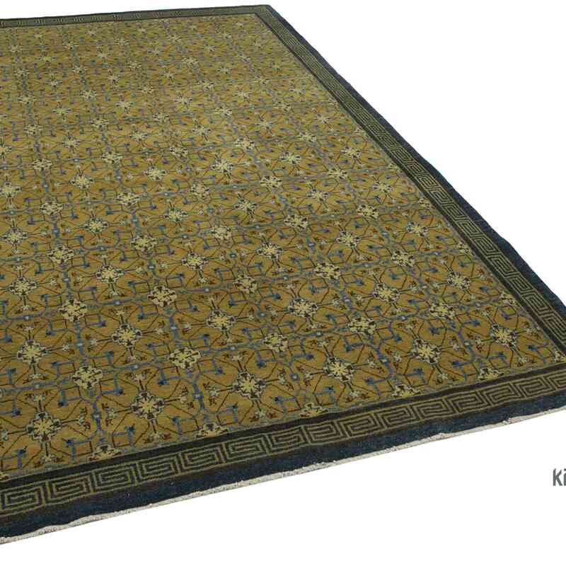Nueva Alfombra Oushak Tejida a Mano - 177 cm x 283 cm - K0040825
