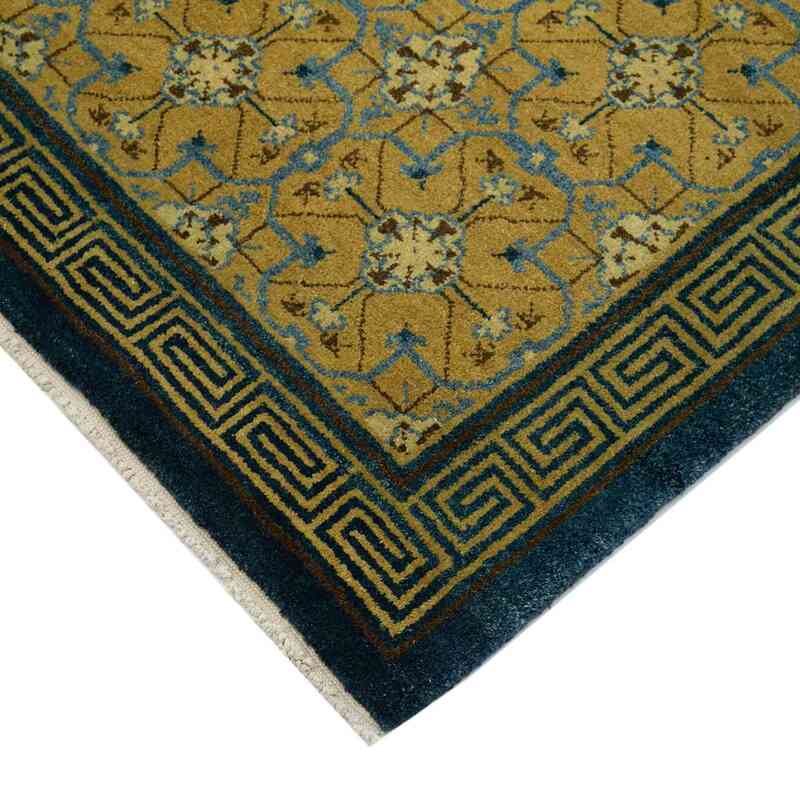 Nueva Alfombra Oushak Tejida a Mano - 177 cm x 283 cm - K0040825