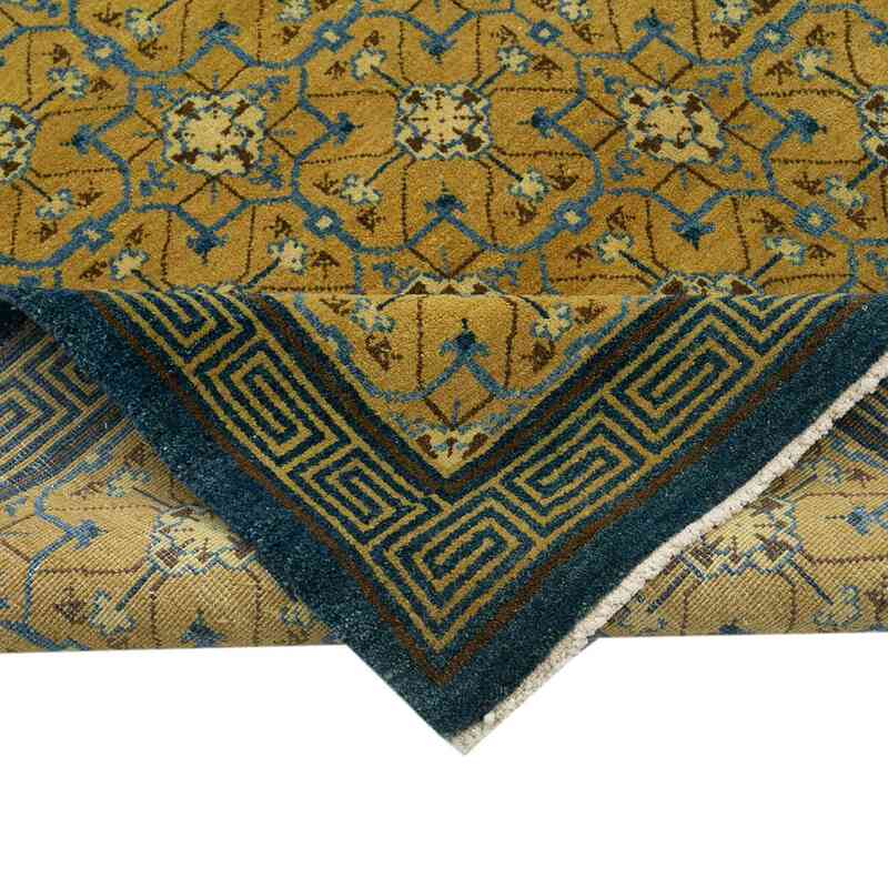 Nueva Alfombra Oushak Tejida a Mano - 177 cm x 283 cm - K0040825