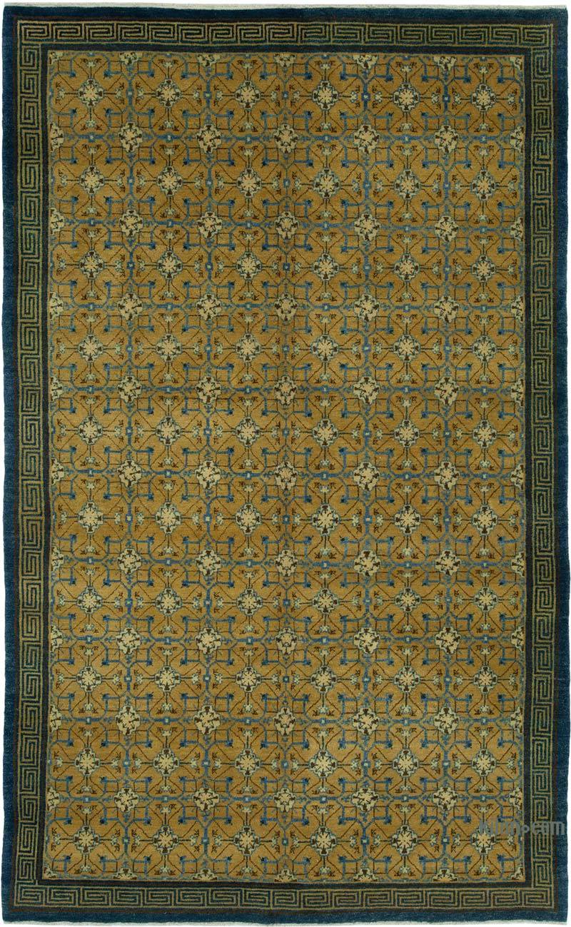 Nueva Alfombra Oushak Tejida a Mano - 177 cm x 283 cm - K0040825