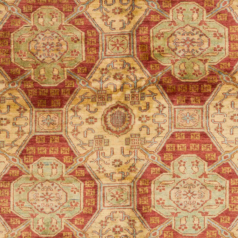 Nueva Alfombra Oushak Tejida a Mano - 186 cm x 275 cm - K0040831