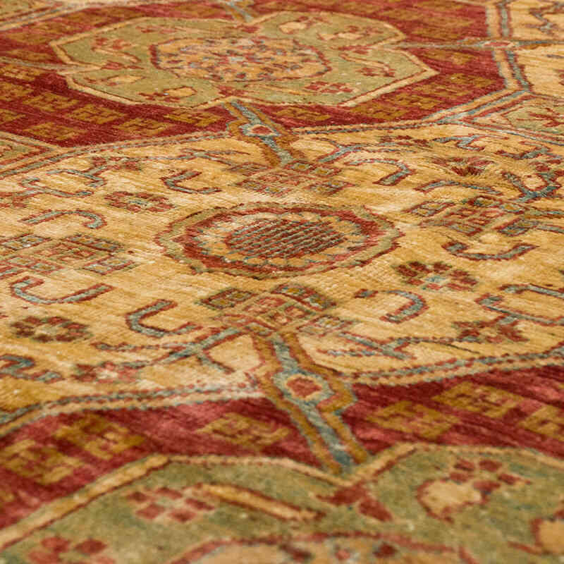 Nueva Alfombra Oushak Tejida a Mano - 186 cm x 275 cm - K0040831