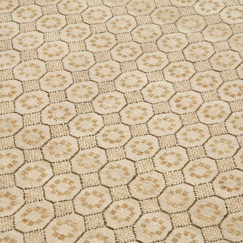 New Hand Knotted Wool Oushak Rug - 5' 11" x 9'  (71" x 108") - K0040834