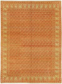 New Hand Knotted Wool Oushak Rug - 5' 11" x 8'  (71" x 96")