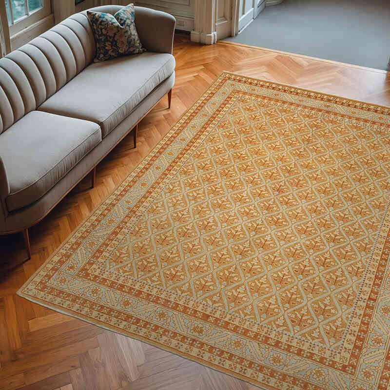 Yeni El Dokuma Uşak Halısı - 232 cm x 287 cm - K0040845