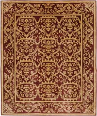 New Hand Knotted Wool Oushak Rug - 8' 4" x 10'  (100" x 120")