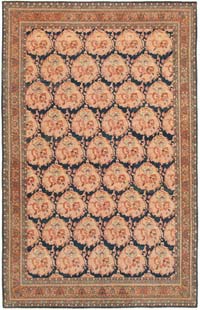New Hand Knotted Wool Oushak Rug - 7' 9" x 12'  (93" x 144")