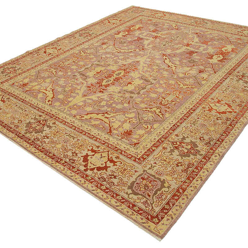 Mor Yeni El Dokuma Uşak Halısı - 240 cm x 307 cm - K0040874