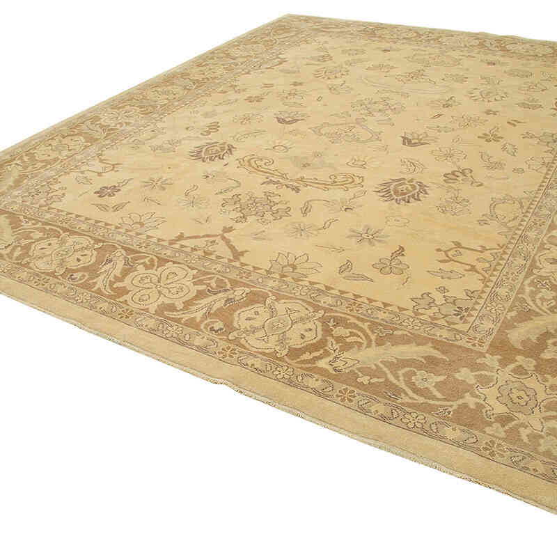 Nueva Alfombra Oushak Tejida a Mano - 309 cm x 382 cm - K0040887