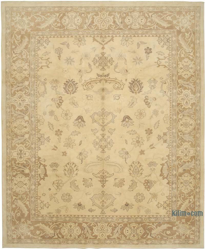 Nueva Alfombra Oushak Tejida a Mano - 309 cm x 382 cm - K0040887