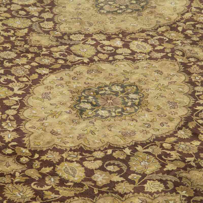New Hand Knotted Wool Oushak Rug - 9' 2" x 12' 2" (110 in. x 146 in.) - K0040905