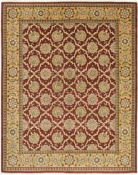 New Hand Knotted Wool Oushak Rug - 9' 11" x 12' 8" (119" x 152")