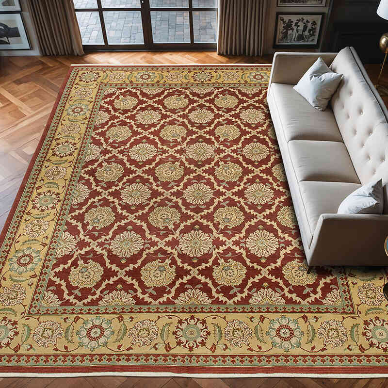 Yeni El Dokuma Uşak Halısı - 303 cm x 385 cm - K0040940