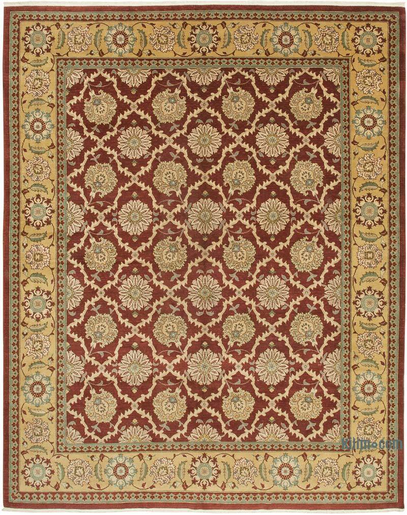 Yeni El Dokuma Uşak Halısı - 303 cm x 385 cm - K0040940