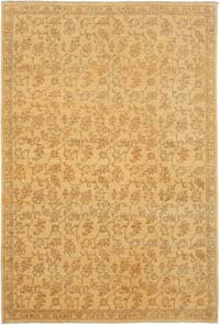 New Hand Knotted Wool Oushak Rug - 5' 10" x 8' 7" (70" x 103")