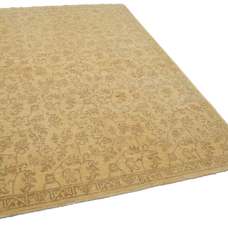 Nueva Alfombra Oushak Tejida a Mano - 178 cm x 262 cm - K0040973