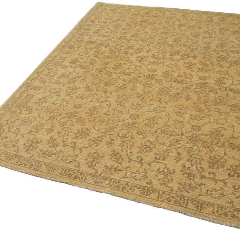 Nueva Alfombra Oushak Tejida a Mano - 178 cm x 262 cm - K0040973