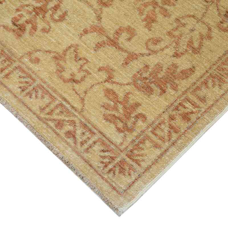 Nueva Alfombra Oushak Tejida a Mano - 115 cm x 180 cm - K0040975