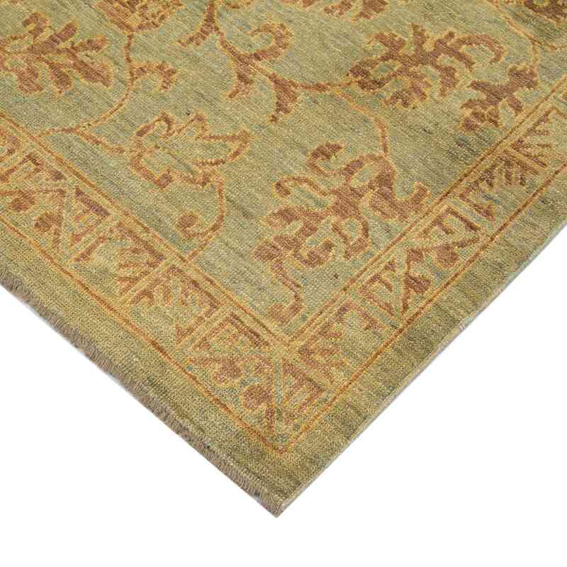 Nueva Alfombra Oushak Tejida a Mano - 117 cm x 177 cm - K0040979