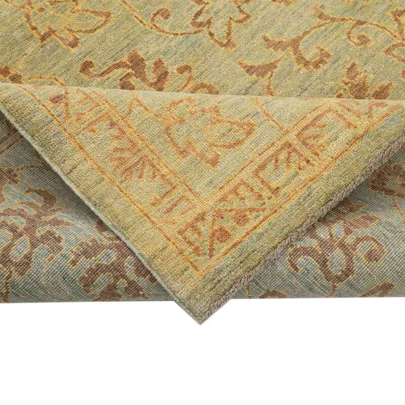 Nueva Alfombra Oushak Tejida a Mano - 117 cm x 177 cm - K0040979