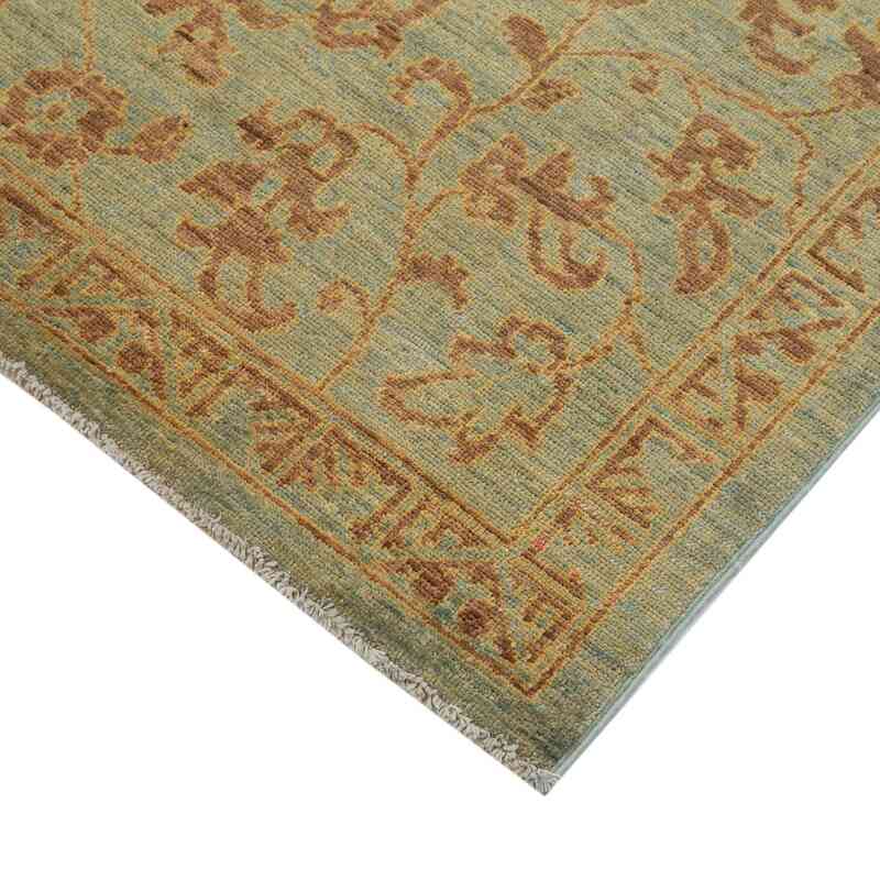 New Hand Knotted Wool Oushak Rug - 3' 10" x 5' 8" (46" x 68") - K0040987
