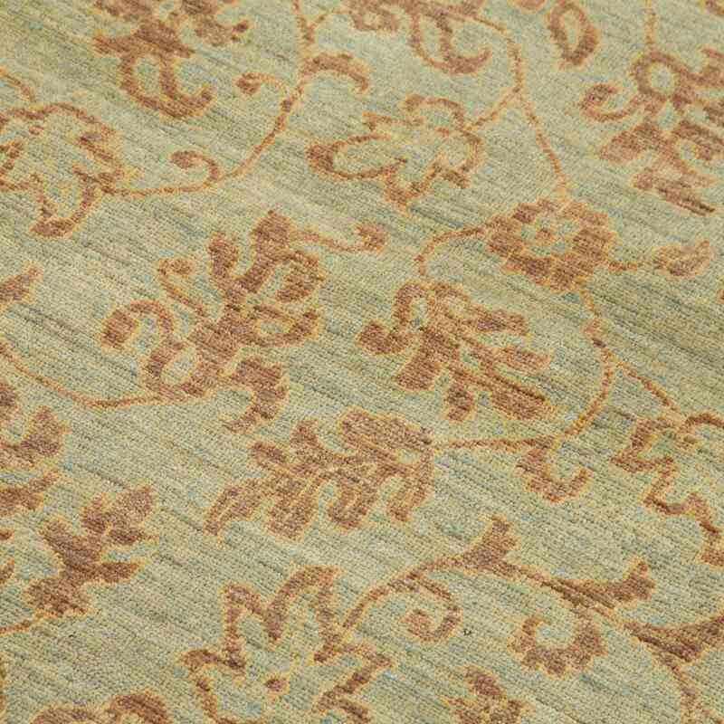 New Hand Knotted Wool Oushak Rug - 3' 10" x 5' 8" (46" x 68") - K0040987