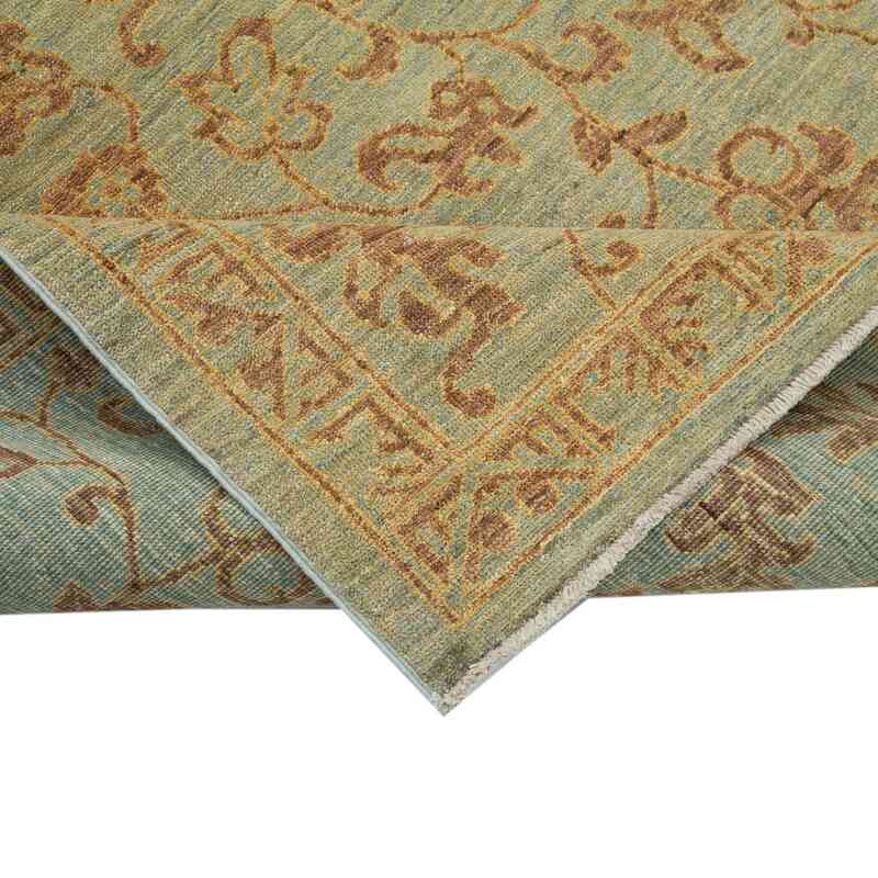 New Hand Knotted Wool Oushak Rug - 3' 10" x 5' 8" (46" x 68") - K0040987