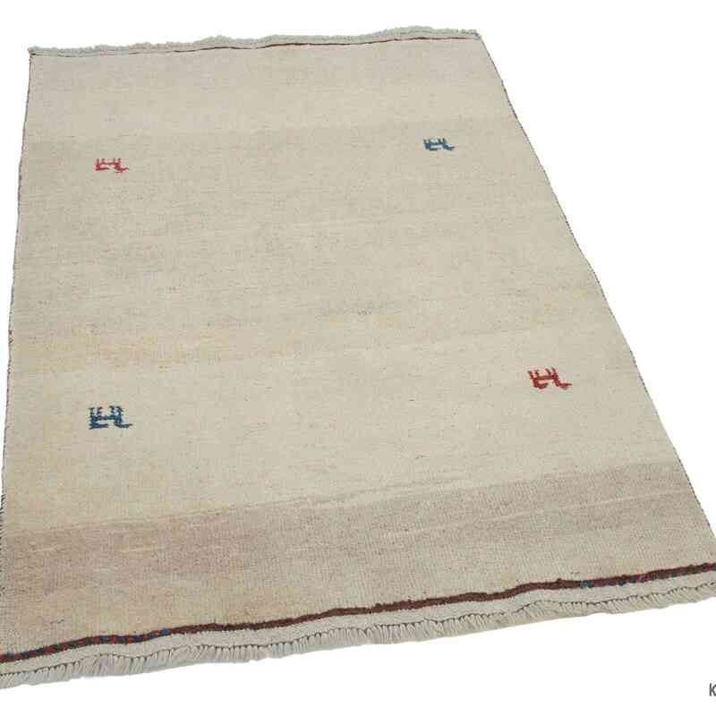 New Hand Knotted Wool Rug - 3' 5" x 4' 10" (41 in. x 58 in.) - K0040993