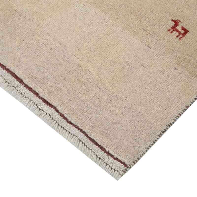 New Hand Knotted Wool Rug - 3' 5" x 4' 10" (41 in. x 58 in.) - K0040993