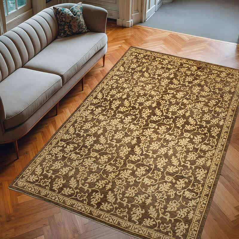 Yeni El Dokuma Uşak Halısı - 184 cm x 276 cm - K0040994