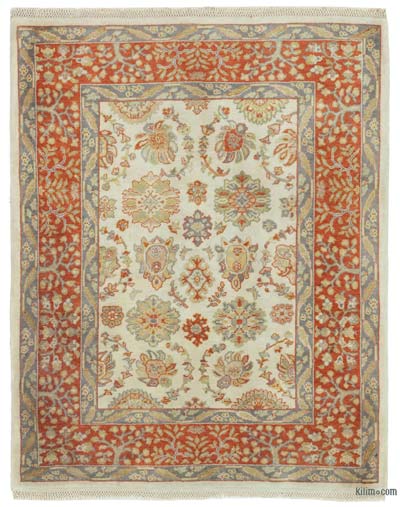 Yeni El Dokuma Uşak Halısı - 90 cm x 112 cm